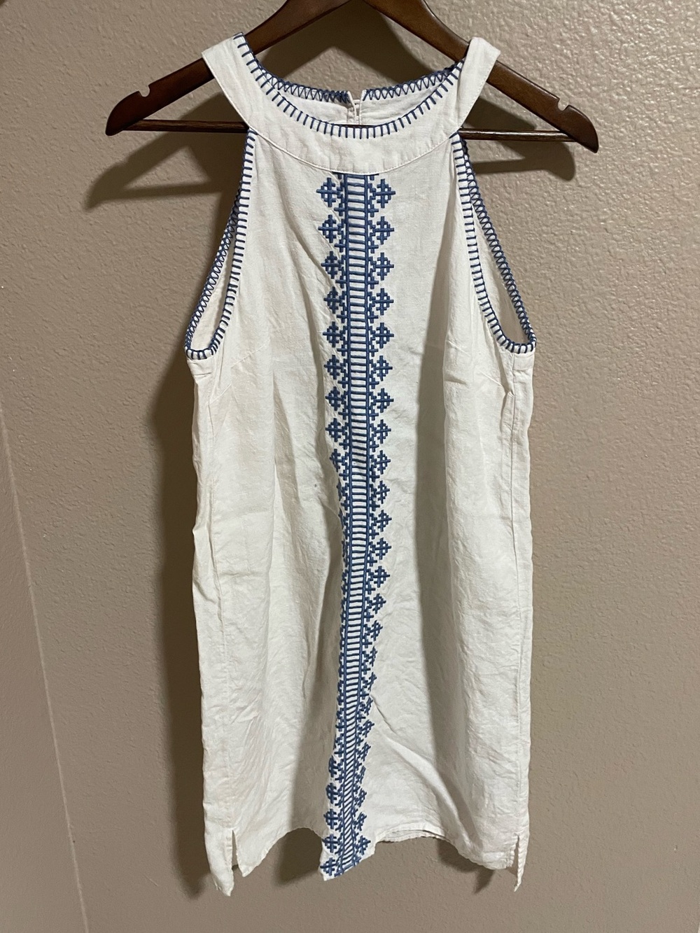 Sigrid Olsen linen blend dress